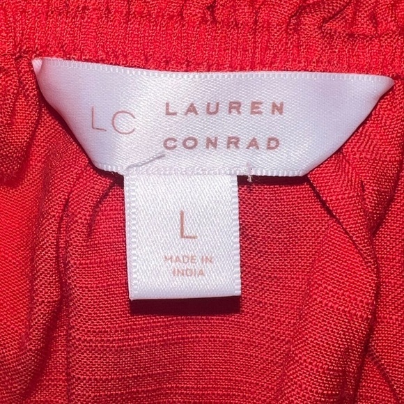LC lauren conrad- red top - Picture 5 of 6